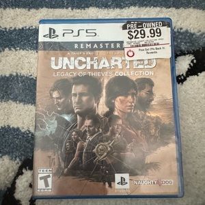 PS 5 Preowned unchartered (Legacy of the thieves collection)